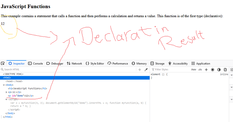 Declaration Function