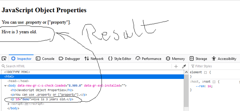 Access properties