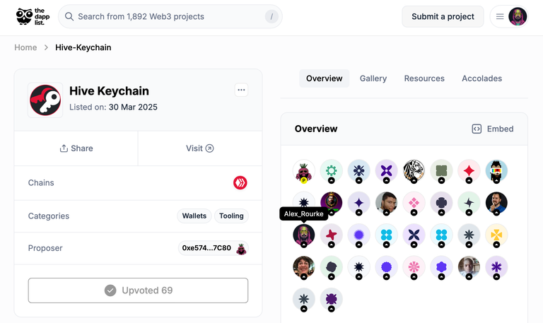 Voted for keychain on The Dapp List.png