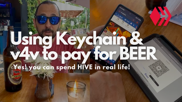 Paying for beer using v4v and Keychain.png