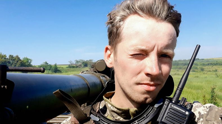 Vladislav Miroshnichenko, military, gay. Photo Source - Jam News