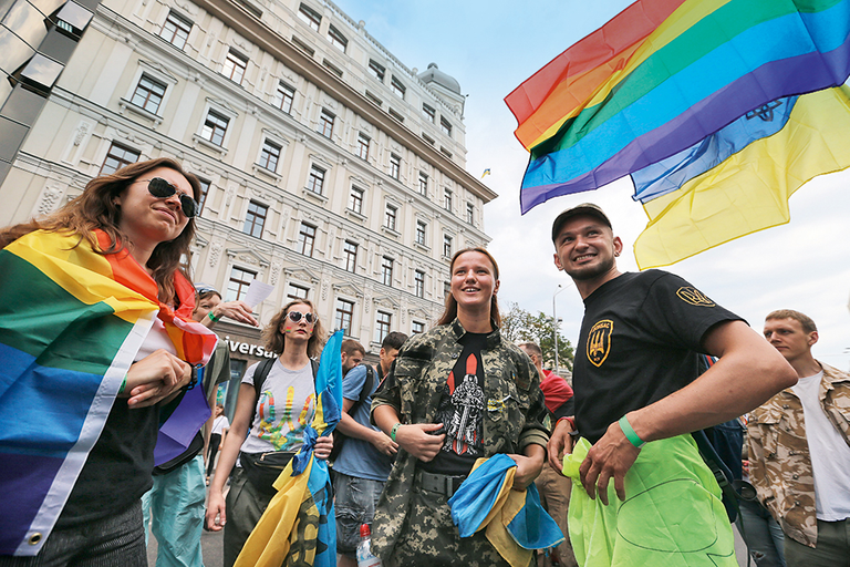 LGBT military. Photo Source - kyivpride