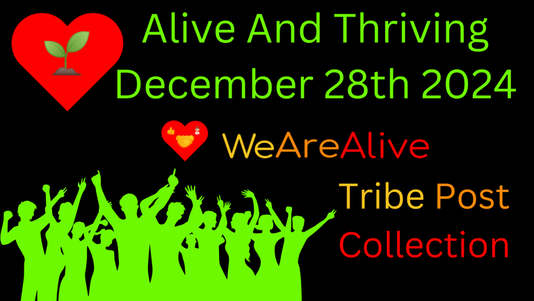 Alive And Thriving - December 28 2024 - Awesome Posts Collection