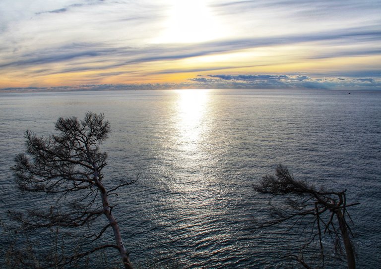 Sunset from the Portofino lighthouse