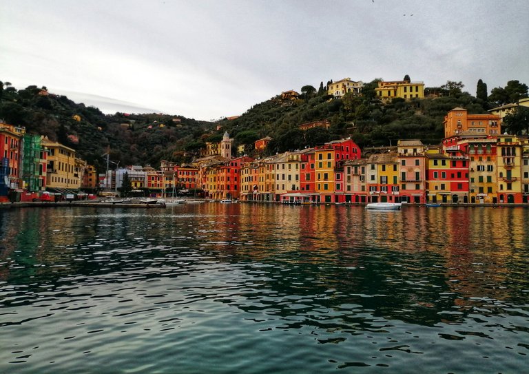 Portofino from the ice floe