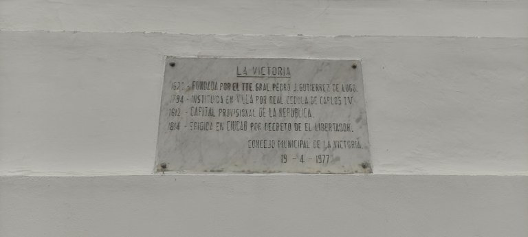 Placa Iglesia Nuestra Señora de Guadalupe