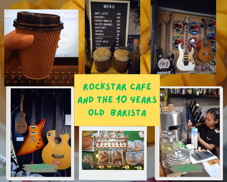 Rockstar Music Concept Cafe Featuring the Yougest 10 years old Girl  Barista in Cagayan de Oro City