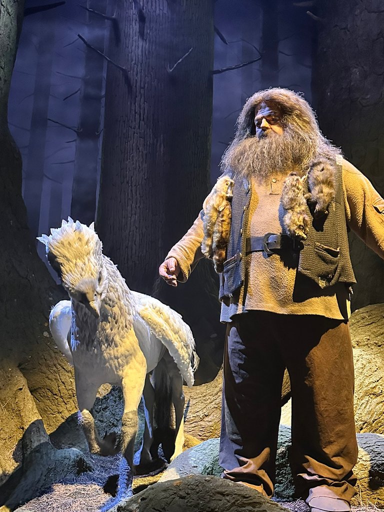 Buckbeak and Hagrid