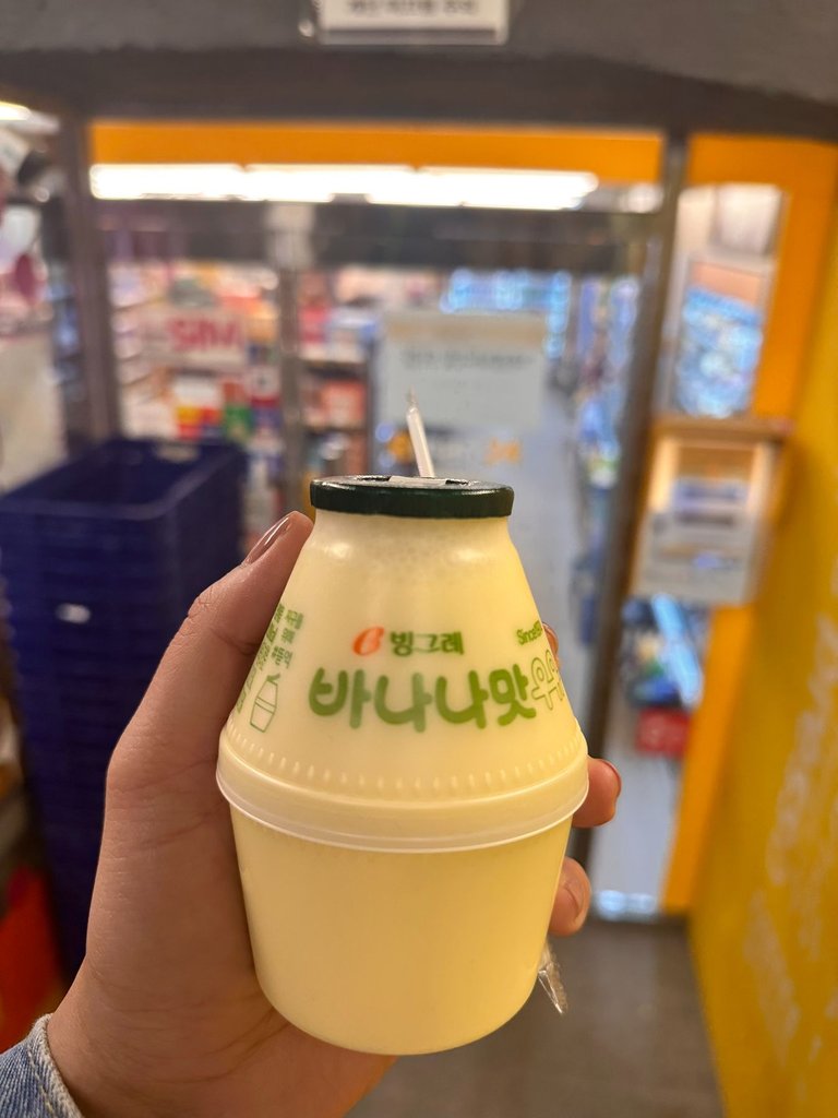 Banana milk!