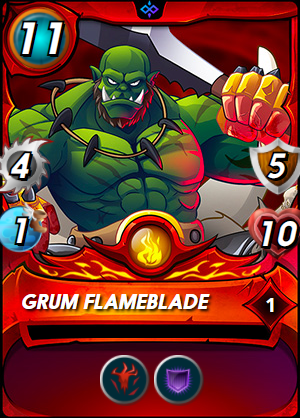 Grum Flameblade - Splinterlands.PNG