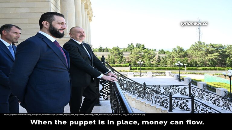 Azerbaijan President receives the head of Al Qaeda HTS - Syria.jpg