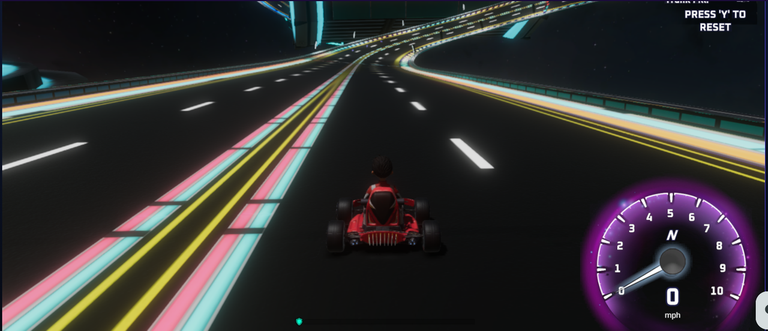 Collect Tokens While Racing in Moon Karts