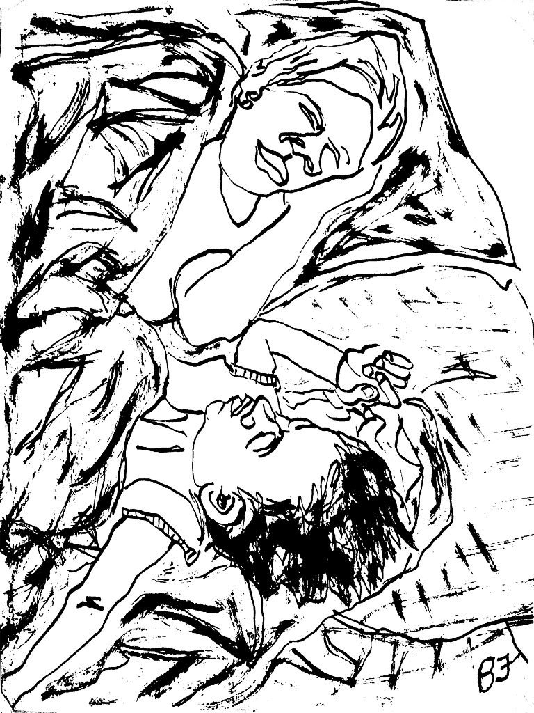 forrest_africans_women_sleeping_ink_on_paper_12x9_2014_w.jpg