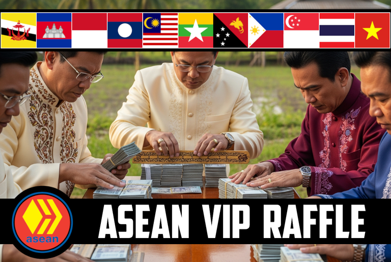 🎟️ ASEAN Hive VIP Delegator Raffle 🎰 Week #210 📈 A Huge Uptick & A New VIP 🤵‍♂️