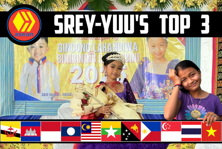 🎊 Srey-Yuu's "ASEAN Hive Top 3" 🍭 Yummy Snacks, Art Styles, & An Elegant Queen! 👸