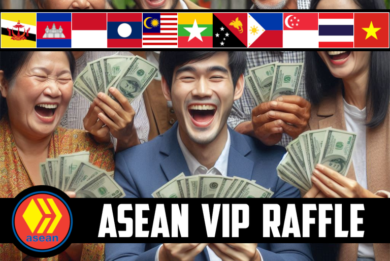 🎟️ ASEAN Hive VIP Delegator Raffle 🎰 Week #164 🫵 Anyone Can Be A Winner💸