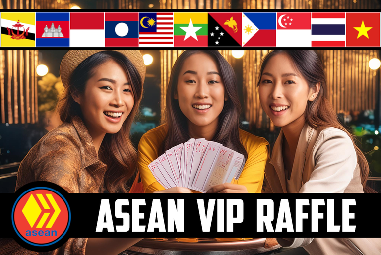 🎟️ ASEAN Hive VIP Delegator Raffle 🎰 Week #157 🚪 A New SILVER Member Joins The Ranks 🤝