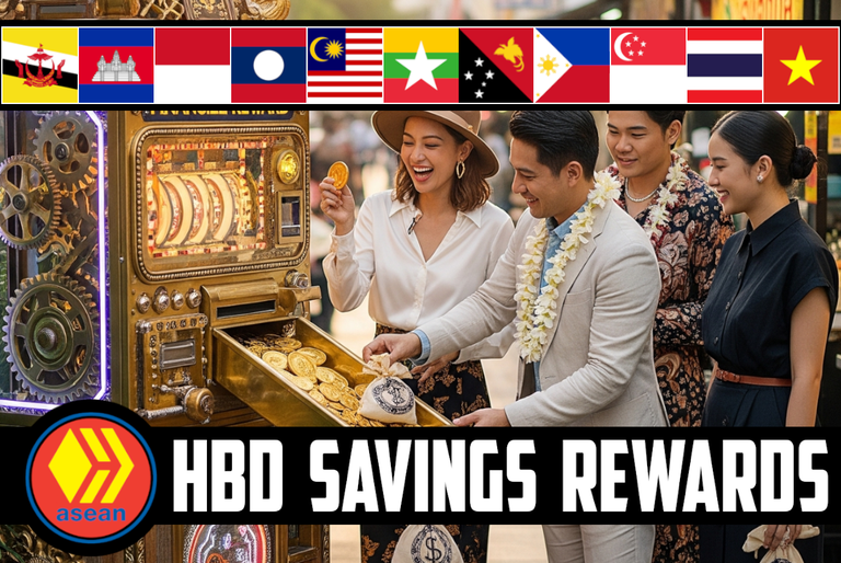 💵 August 2025 HBD Delegator Rewards 🤵‍♂️ The GOLD VIPs Take 1% More 📈