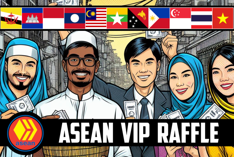 🎟️ ASEAN Hive VIP Delegator Raffle 🎰 Week #144 ⏭️ Forward Ever, Backward Never ⏭️