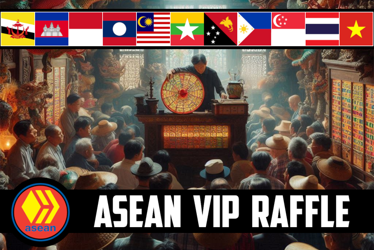 🎟️ ASEAN Hive VIP Delegator Raffle 🎰 Week #189 🤑 Up, Up, & Away 💸