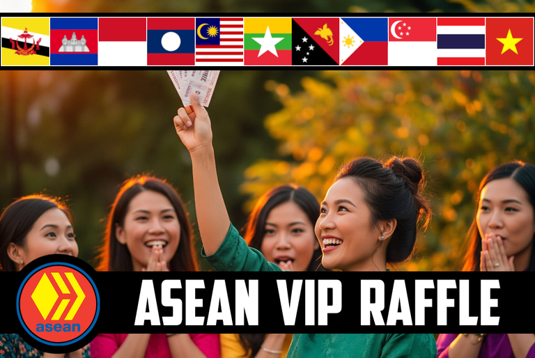 🎟️ ASEAN Hive VIP Delegator Raffle 🎰 Week #207 ⌛ A Slighty Behind Schedule Raffle 🙌