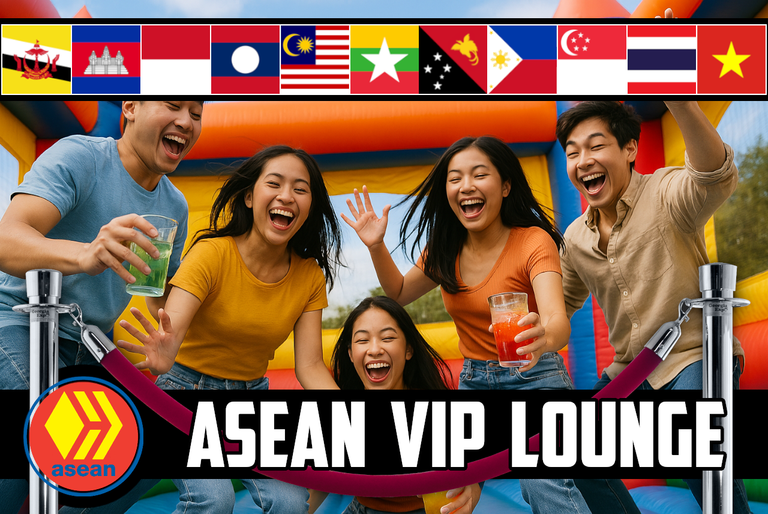 🚪 The ASEAN Hive VIP Lounge #128 🎈 Chaotic Bouncy House! 🏡 