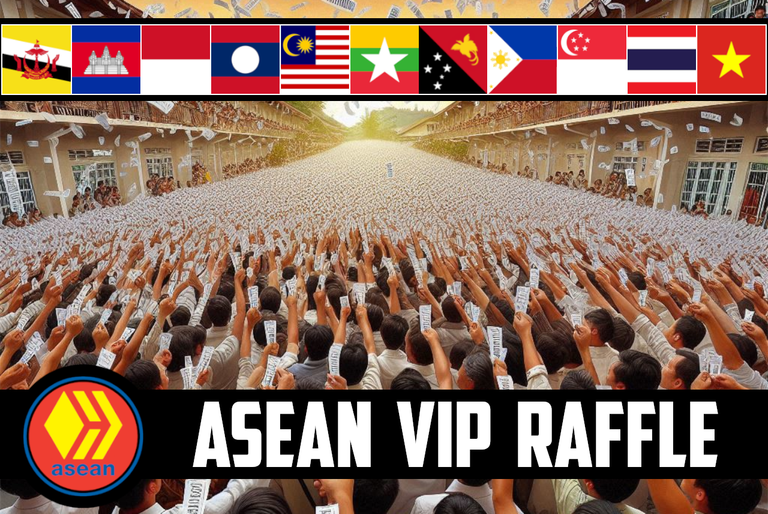 🎟️ ASEAN Hive VIP Delegator Raffle 🎰 Week #193 💰 Life Is Easy For ASEAN Hive VIPs 💰