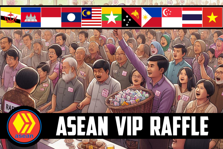 🎟️ ASEAN Hive VIP Delegator Raffle 🎰 Week #185 🔮 200,000 HP On The Horizon 💪