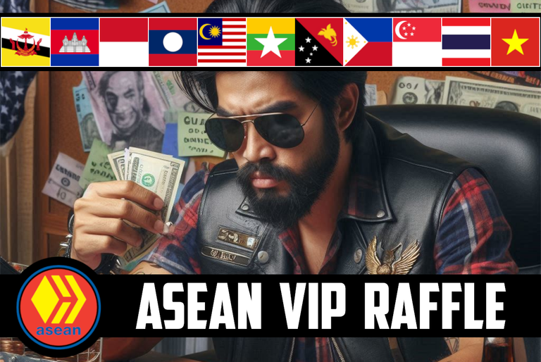 🎟️ ASEAN Hive VIP Delegator Raffle 🎰 Week #169 🙆‍♂️ New Delegators & A New Raffle Host 👧