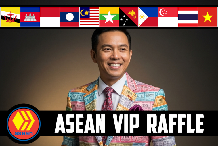 🎟️ ASEAN Hive VIP Delegator Raffle 🎰 Week #203 ⏰ Better Late Than Never ⏰