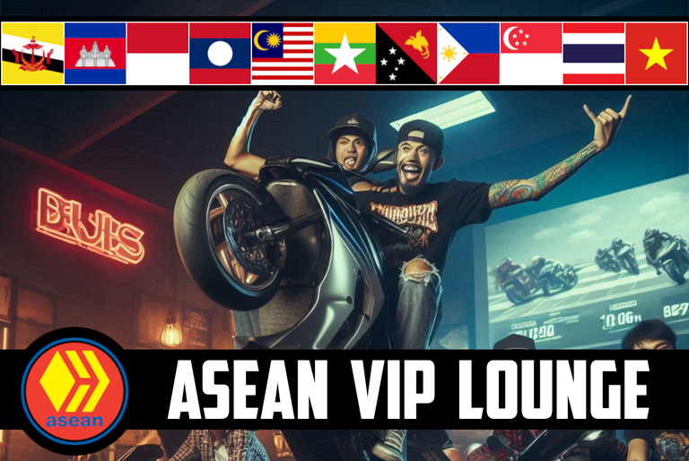 🚪 The ASEAN Hive VIP Lounge #120 🛵 Wheelie Contest For Rad VIPs 🏍️