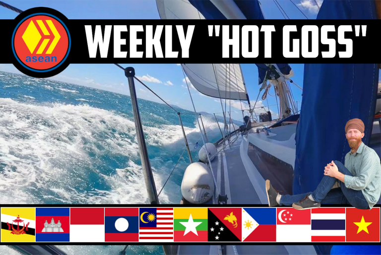 👨‍💻 The Weekly ASEAN Hive "Hot Goss" 🕵️ #12 👣 Tippy Toes, Shark Attacks, & Mysterious Dams 🦈