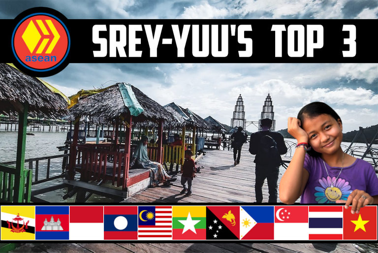 Srey-Yuu's "ASEAN Hive Top 3" 🌇 Beautiful Nature, Sunsets at Los Kala River, & Jackfruits! 🏞️