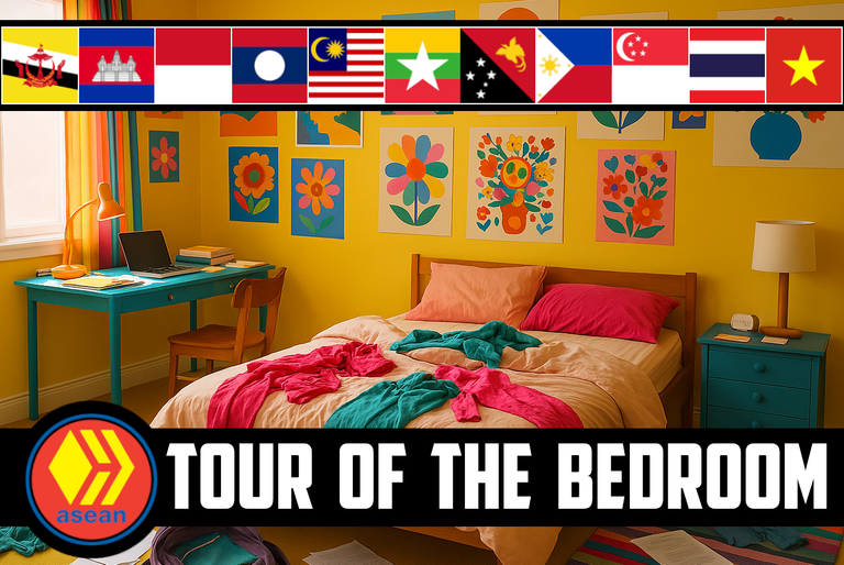 👨‍💻 ASEAN Hive Community Challenge #163 🌟 Tour Of The Bedroom 🛏 