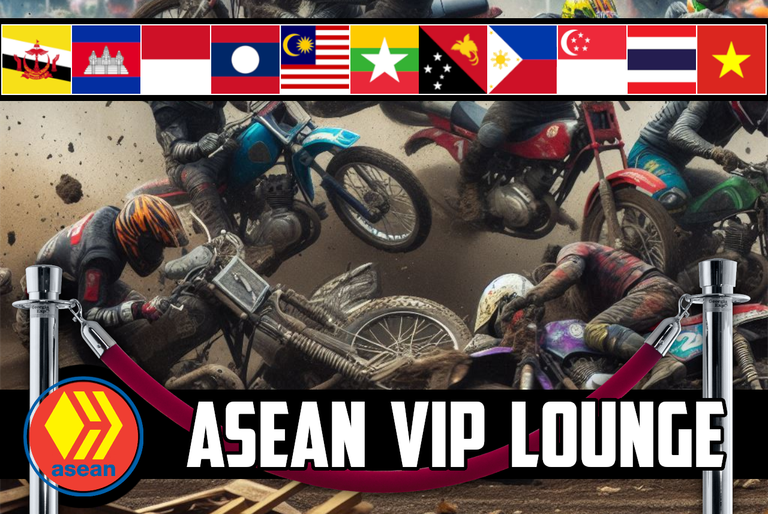 🚪 The ASEAN Hive VIP Lounge #99 💥 Moto Demolition Derby Thrills All 🏍️