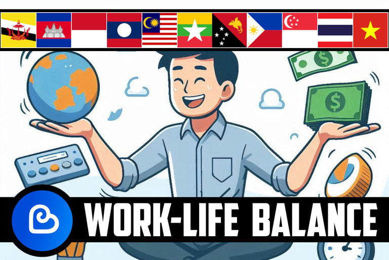 👨‍💻 ASEAN Hive Community Challenge #148 ⏱️ Balancing Work & Life 👨‍👩‍👧‍👦 With Ecency Prizes