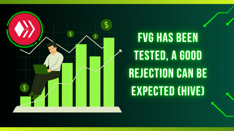 FVG has been tested, a good rejection can be expected (HIVE).png