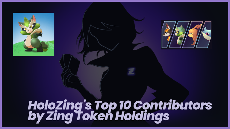 HoloZing's Top 10 Contributors by Zing Token Holdings.png