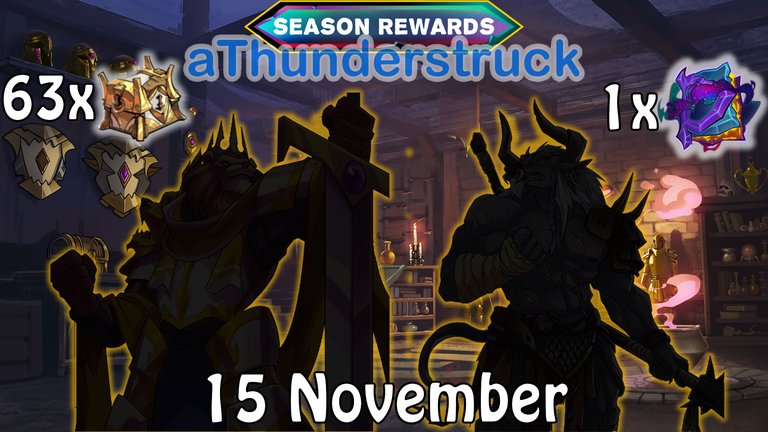 End of Season Rewards November 15 2023 Gold 3 Modern - 63 Loot Chests and 1 Chaos Legion Pack.jpg