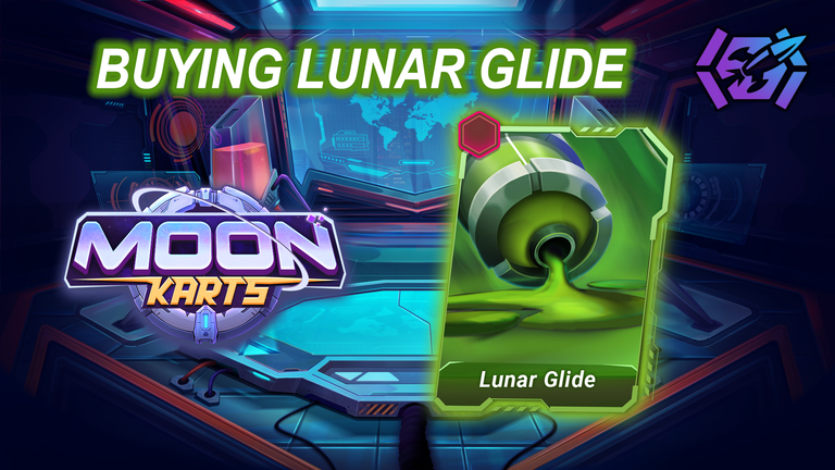 Buying my first Lunar Glide power up in Moonkarts