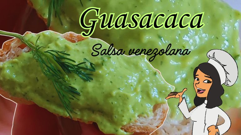 Guasacaca, delicious Venezuelan sauce (EN-ES)