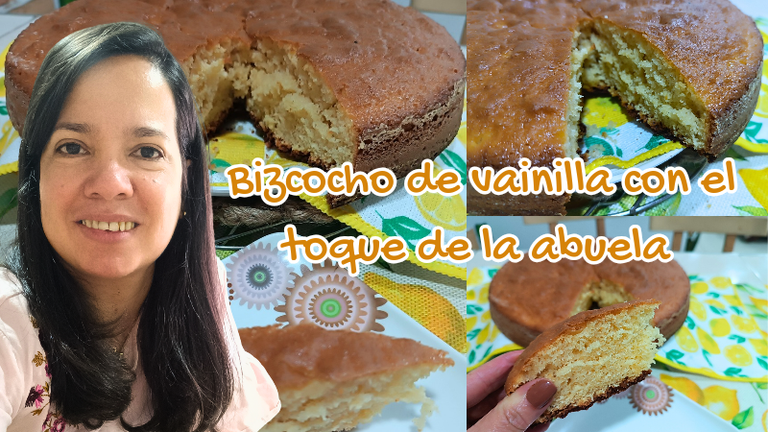 Vanilla sponge cake with grandma's touch(EN-ES)