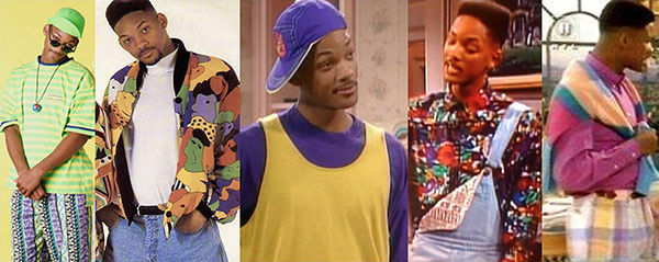 Will Smith's style on The Fresh Prince of Bel-Air