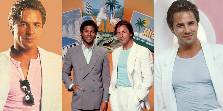 Miami Vice's Sonny Crockett (Don Johnson).