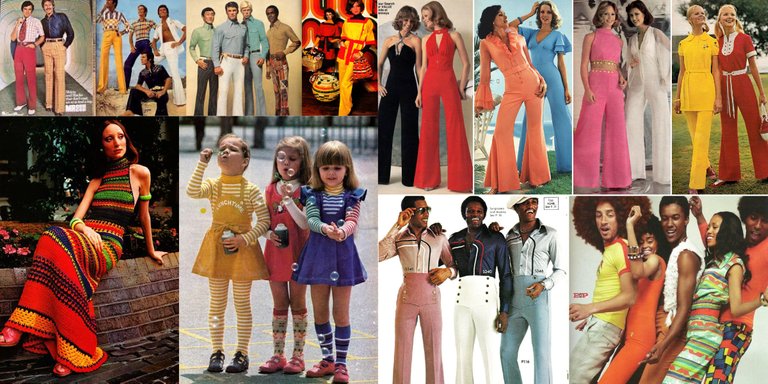 Fashion trends of the 1970s