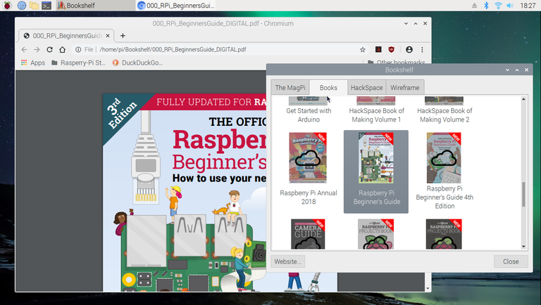 book find screen shot