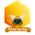 my small bee badge