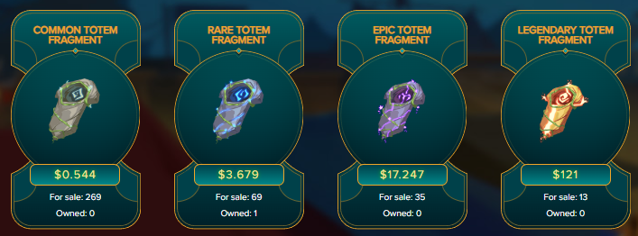 Totem fragments