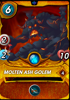 Molten Ash Golem Level 4 Goldkarte.png