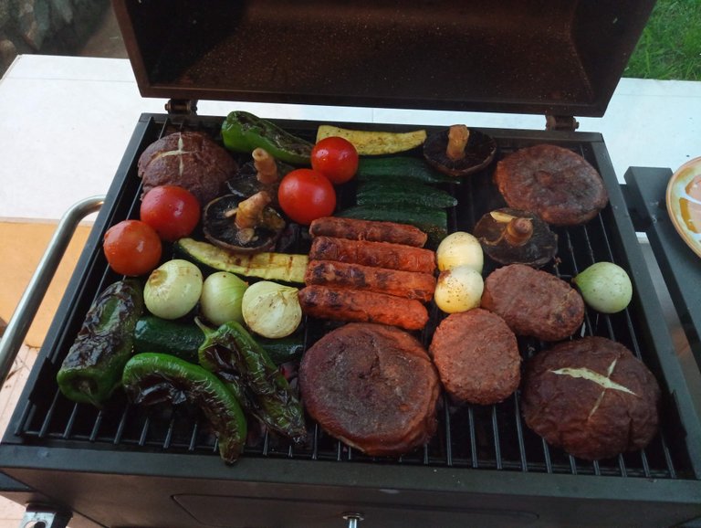 "The best BBQ I ever had," she said, being an omnivore. And her parents own a grill restaurant.